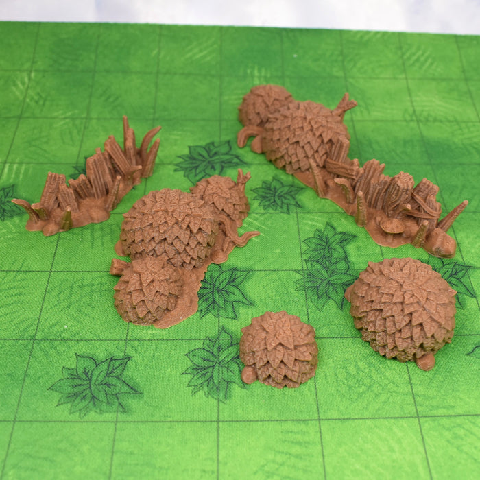 Tabletop wargaming terrain Bushes with Fences for dnd accessories-Scatter Terrain-Vae Victis- GriffonCo Shoppe