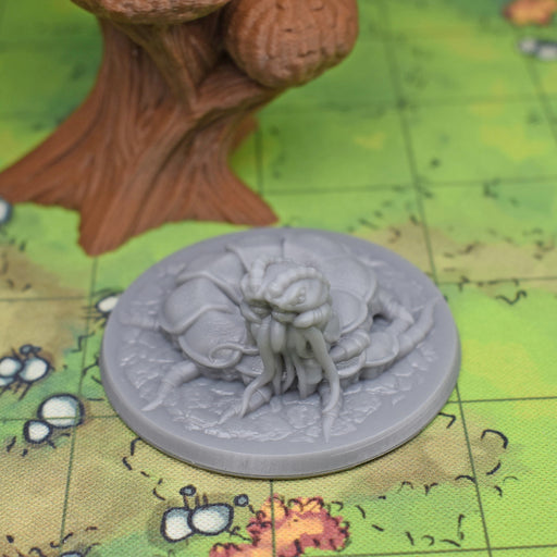 dnd Miniature monster Giant Centipede figure for tabletop wargaming-Miniature-Brite Minis- GriffonCo Shoppe