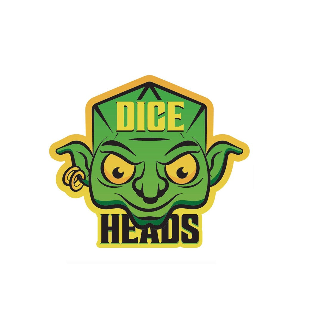 Dice Heads - GriffonCo 3D Printed Miniatures & Gifts