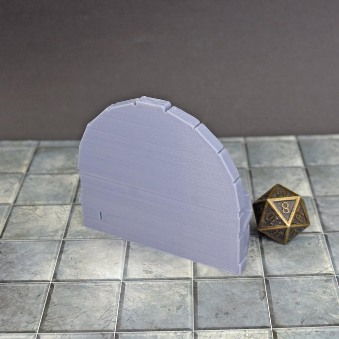 28mm Miniature Fountain with Star Miniature for D&D-Scatter Terrain-Dark Realms- GriffonCo Shoppe