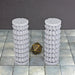 28mm Miniature Skull Pillars in Resin Miniature for D&D-Scatter Terrain-Ill Gotten Games- GriffonCo Shoppe