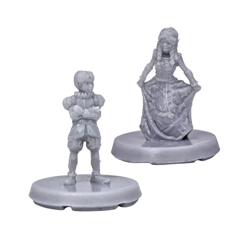 Dnd Miniatures set of Child Prince and Princess figures-Miniature-EC3D- GriffonCo Shoppe