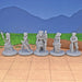 Dnd Miniatures set of Tribal Figures for tabletop wargaming -Miniature-EC3D- GriffonCo Shoppe