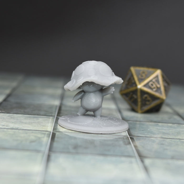 Dnd accessories Baby Myconid dnd miniature for tabletop wargames is 3D printed-Miniature-Mia Kay- GriffonCo Shoppe