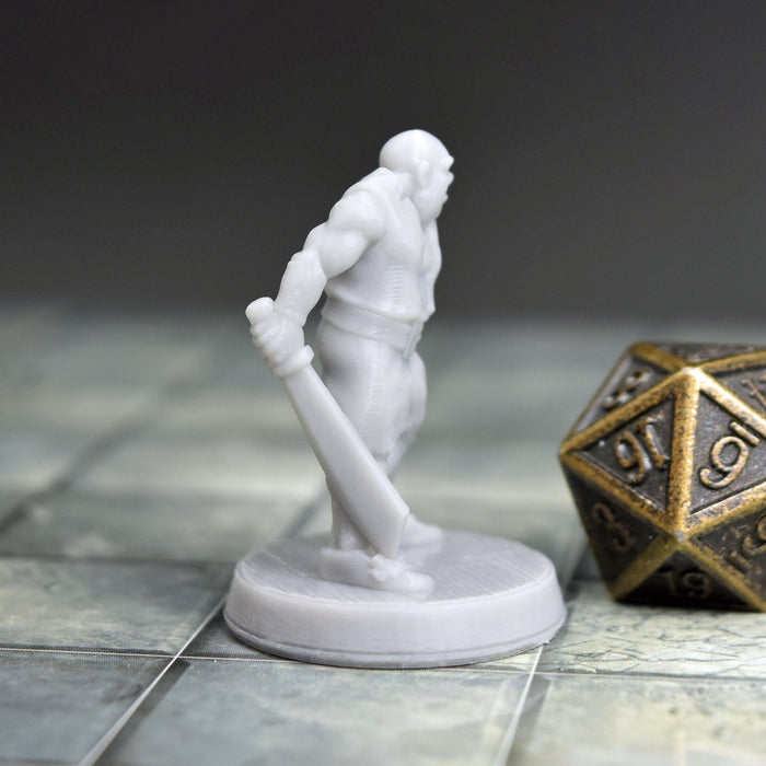 Dnd accessories Burly Pirate dnd miniature for tabletop wargames is 3D printed-Miniature-Brite Minis- GriffonCo Shoppe