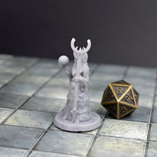 Dnd accessories Cultist with Orb dnd miniature for tabletop wargames is 3D printed-Miniature-EC3D- GriffonCo Shoppe