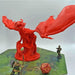 Dnd accessories Fire Twin Dragon dnd miniature for tabletop wargames is 3D printed-Miniature-Lost Adventures- GriffonCo Shoppe