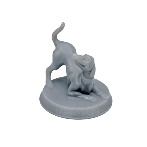 Dnd accessories Hound Dog dnd miniature for tabletop wargames is 3D printed-Miniature-Brite Minis- GriffonCo Shoppe