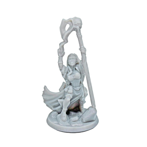 Dnd accessories Human Female Mage dnd miniature for tabletop wargames is 3D printed-Miniature-Arbiter- GriffonCo Shoppe