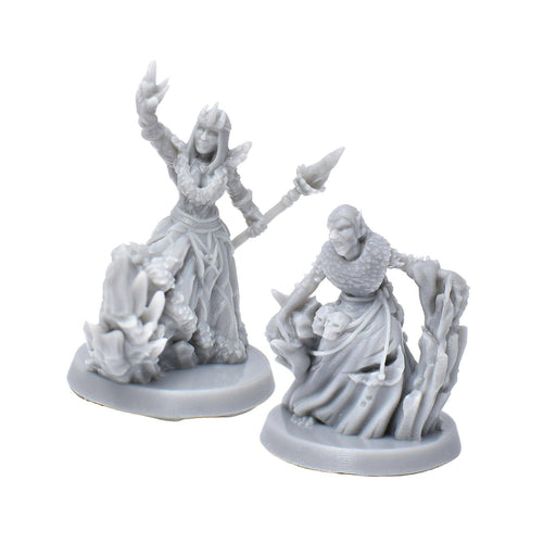 Dnd accessories Ice Witch Set dnd miniature for tabletop wargames is 3D printed-Miniature-EC3D- GriffonCo Shoppe