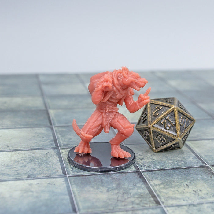 Dnd accessories Kobold Thief dnd miniature for tabletop wargames is 3D printed-Miniature-Vae Victis- GriffonCo Shoppe