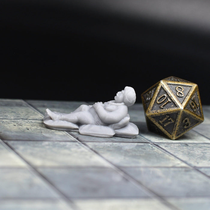Dnd accessories Lounging Noble dnd miniature for tabletop wargames is 3D printed-Miniature-EC3D- GriffonCo Shoppe