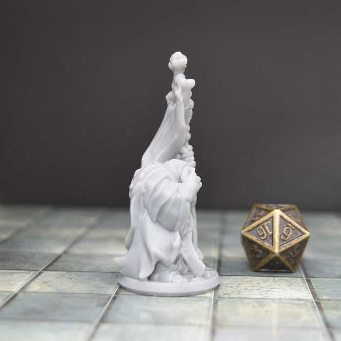 Dnd accessories Orc Shaman dnd miniature for tabletop wargames is 3D printed-Miniature-Arbiter- GriffonCo Shoppe