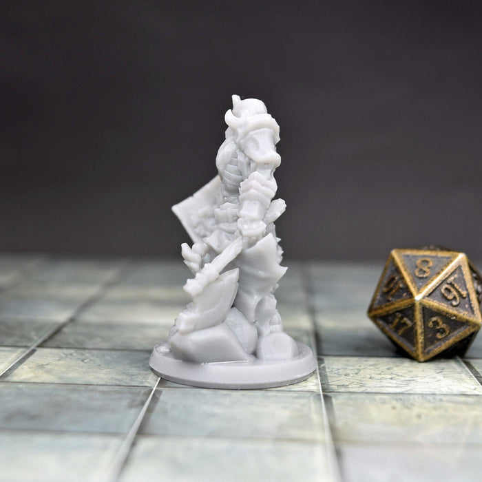 Dnd accessories Skeleton with Axe and Horned Helmet dnd miniature for tabletop wargames is 3D printed-Miniature-Arbiter- GriffonCo Shoppe