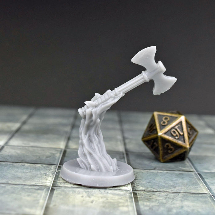 Dnd accessories Spiritual Weapon Set dnd miniature for tabletop wargames is 3D printed-Miniature-Vae Victis- GriffonCo Shoppe