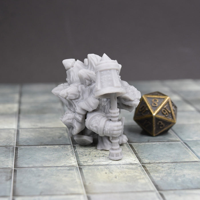Dnd accessories Turtlefolk Death Cleric dnd miniature for tabletop wargames is 3D printed-Miniature-Lost Adventures- GriffonCo Shoppe