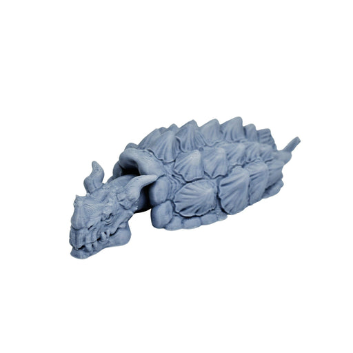 Dnd accessories like this Submerged Dragon Turtle dnd miniature for tabletop wargames is 3D printed-Miniature-Duncan Shadow- GriffonCo Shoppe