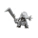 Dnd miniature Alligator Warrior is 3D Printed for tabletop wargaming minis and dnd figures-Miniature-Dice Heads- GriffonCo Shoppe