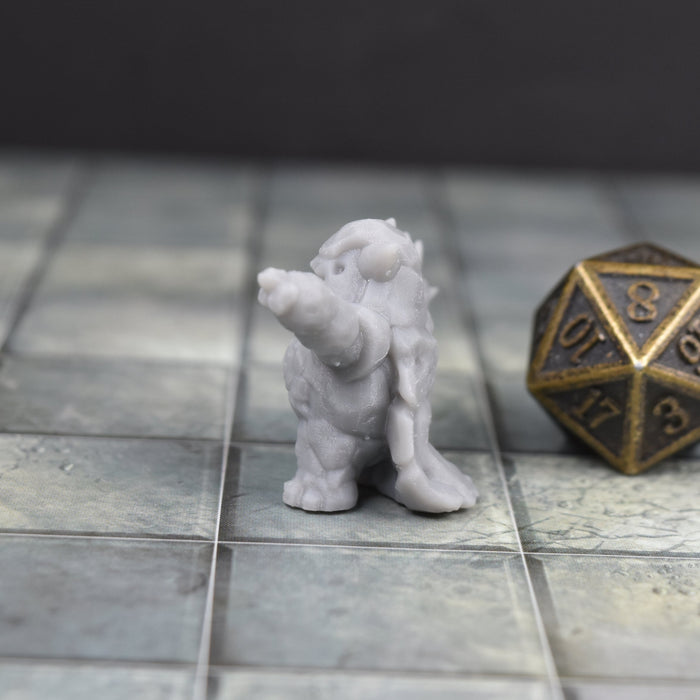 Dnd miniature Clod Grumbler is 3D Printed for tabletop wargaming minis and dnd figures-Miniature-Ill Gotten Games- GriffonCo Shoppe