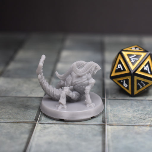 Dnd miniature Corrosion Beast is 3D Printed for tabletop wargaming minis and dnd figures-Miniature-EC3D- GriffonCo Shoppe