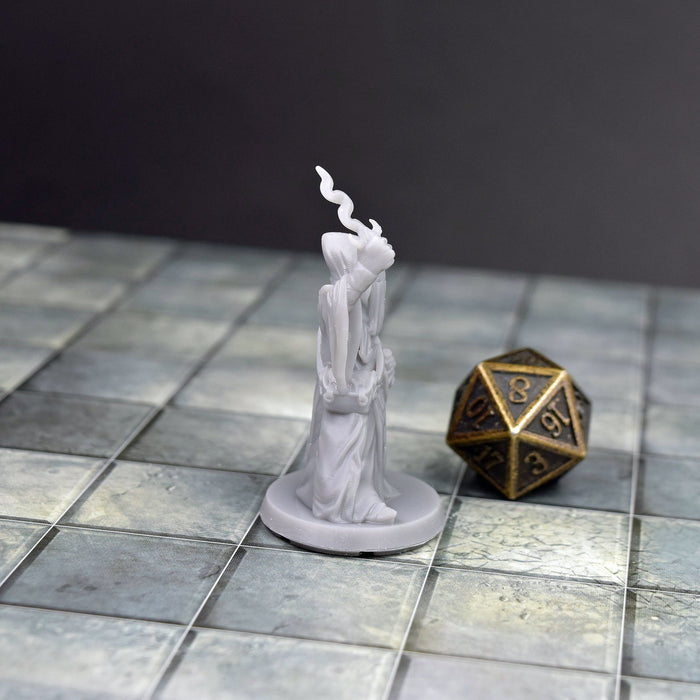 Dnd miniature Cultist with Kris is 3D Printed for tabletop wargaming minis and dnd figures-Miniature-EC3D- GriffonCo Shoppe