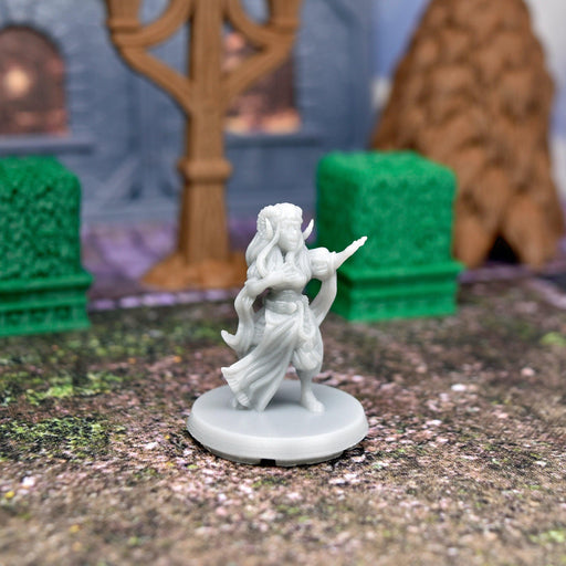 Dnd miniature Demonkin Bard is 3D Printed for tabletop wargaming minis and dnd figures-Miniature-EC3D- GriffonCo Shoppe