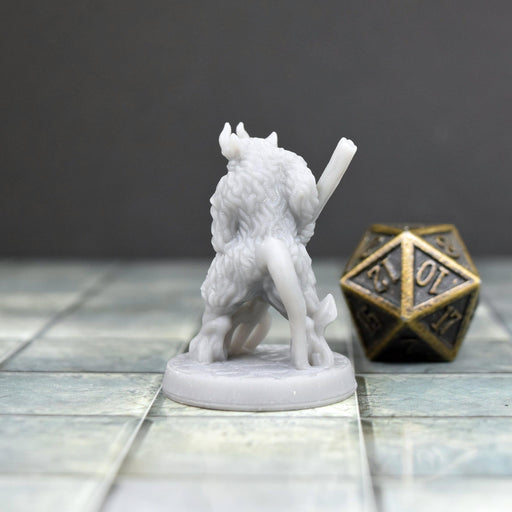 Dnd miniature Devil with Pitchfork is 3D Printed for tabletop wargaming minis and dnd figures-Miniature-Brite Minis- GriffonCo Shoppe