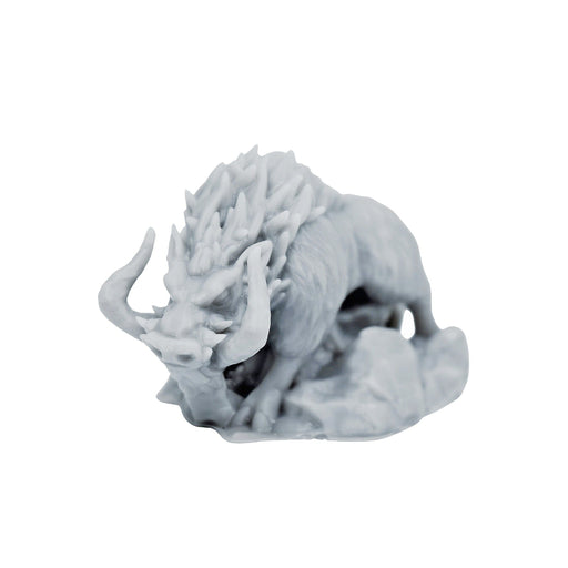 Dnd miniature Dire Boar is 3D Printed for tabletop wargaming minis and dnd figures-Miniature-EC3D- GriffonCo Shoppe