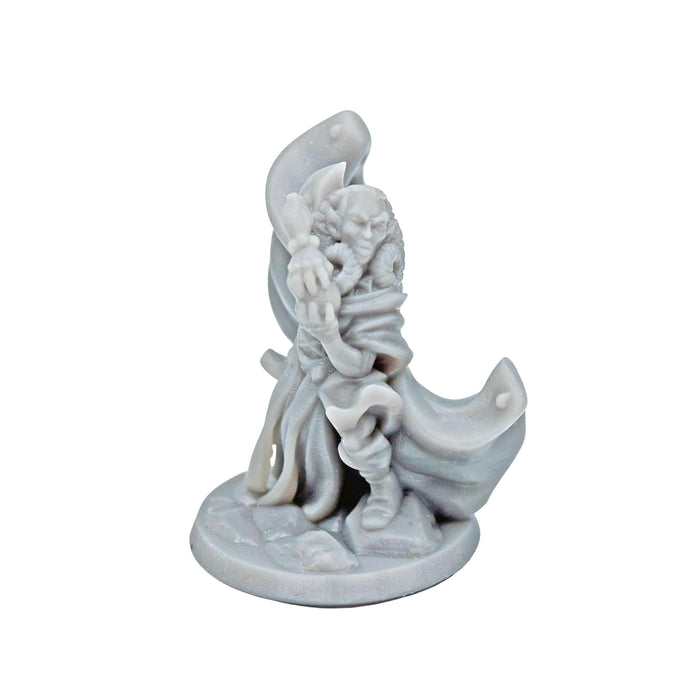 Dnd miniature Elven Female Caster is 3D Printed for tabletop wargaming minis and dnd figures-Miniature-Arbiter- GriffonCo Shoppe