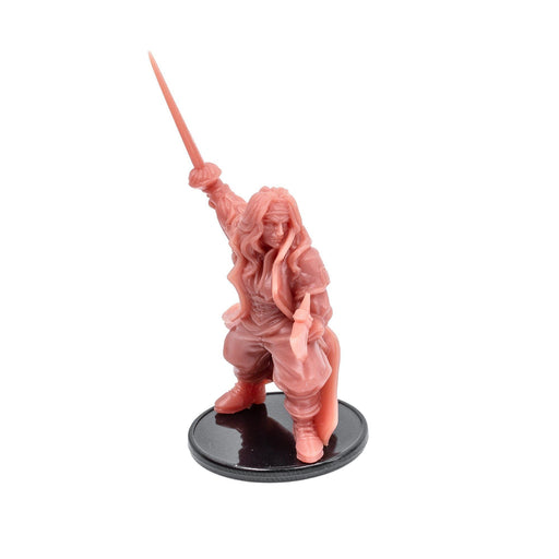 Dnd miniature Female Vampire Slayer is 3D Printed for tabletop wargaming minis and dnd figures-Miniature-Vae Victis- GriffonCo Shoppe