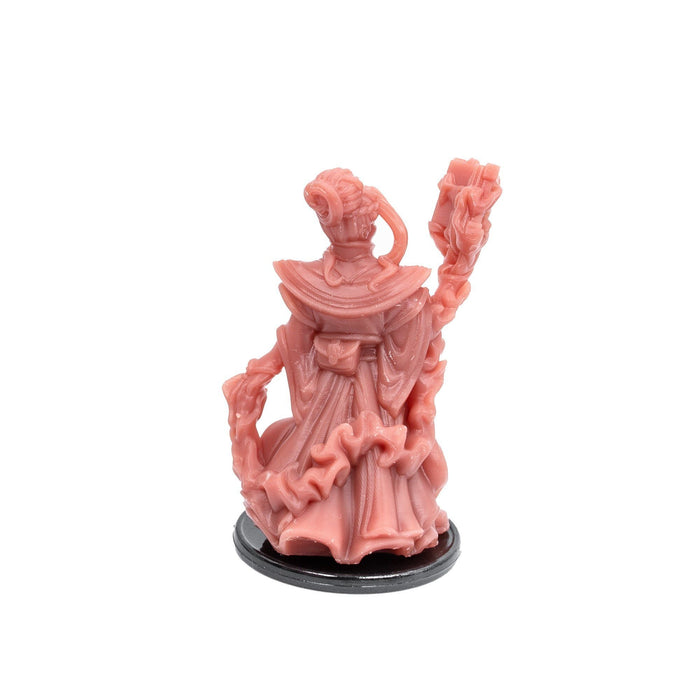 Dnd miniature Female Wizard is 3D Printed for tabletop wargaming minis and dnd figures-Miniature-Vae Victis- GriffonCo Shoppe