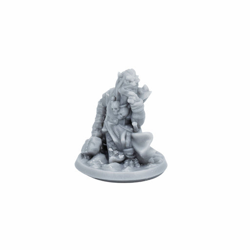 Dnd miniature Goblin Strategist is 3D Printed for tabletop wargaming minis and dnd figures-Miniature-Arbiter- GriffonCo Shoppe