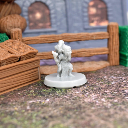 Dnd miniature Goblin Trapper is 3D Printed for tabletop wargaming minis and dnd figures-Miniature-EC3D- GriffonCo Shoppe