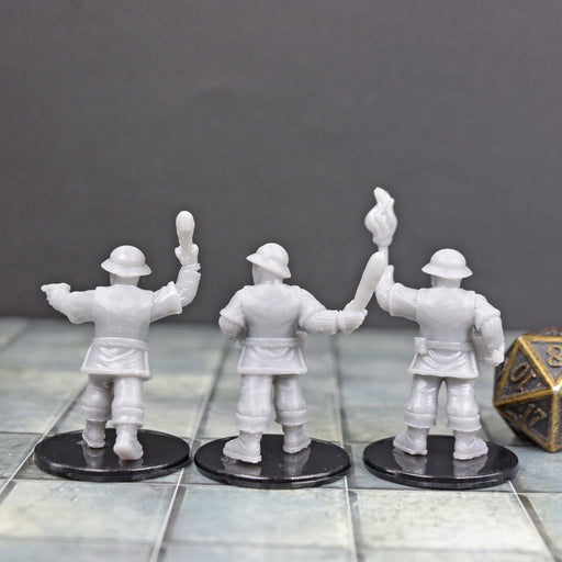 Dnd miniature Guard - Clubs is 3D Printed for tabletop wargaming minis and dnd figures-Miniature-Duncan Shadow- GriffonCo Shoppe