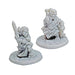 Dnd miniature Halfling Set is 3D Printed for tabletop wargaming minis and dnd figures-Miniature-Arbiter- GriffonCo Shoppe