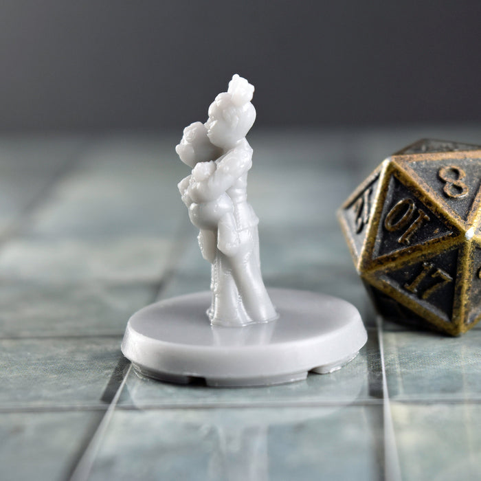 Dnd miniature Human Possesed Child is 3D Printed for tabletop wargaming minis and dnd figures-Miniature-EC3D- GriffonCo Shoppe