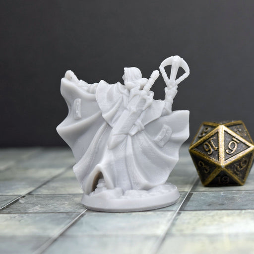Dnd miniature Human Rogue with Crossbows is 3D Printed for tabletop wargaming minis and dnd figures-Miniature-Arbiter- GriffonCo Shoppe