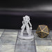 Dnd miniature Ice Tribe Female with Bow is 3D Printed for tabletop wargaming minis and dnd figures-Miniature-EC3D- GriffonCo Shoppe