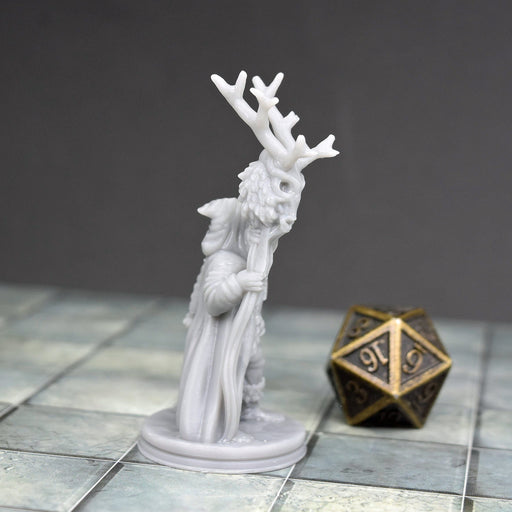 Dnd miniature Klaus the Druid is 3D Printed for tabletop wargaming minis and dnd figures-Miniature-EC3D- GriffonCo Shoppe