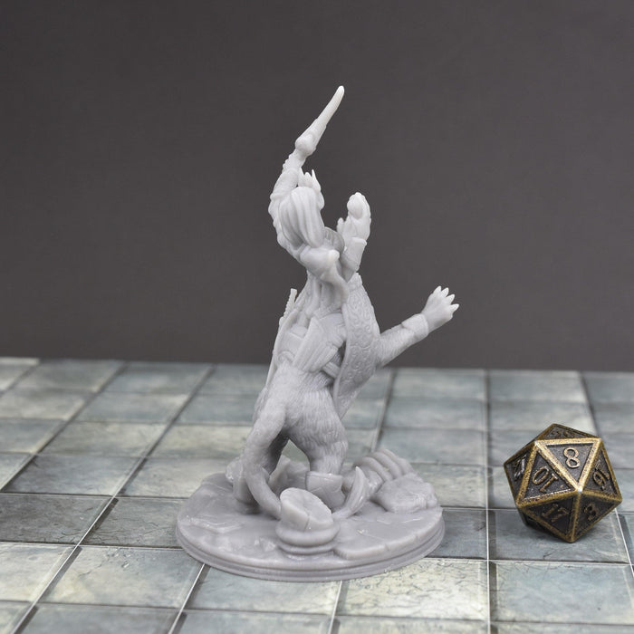 Dnd miniature Lamia is 3D Printed for tabletop wargaming minis and dnd figures-Miniature-EC3D- GriffonCo Shoppe