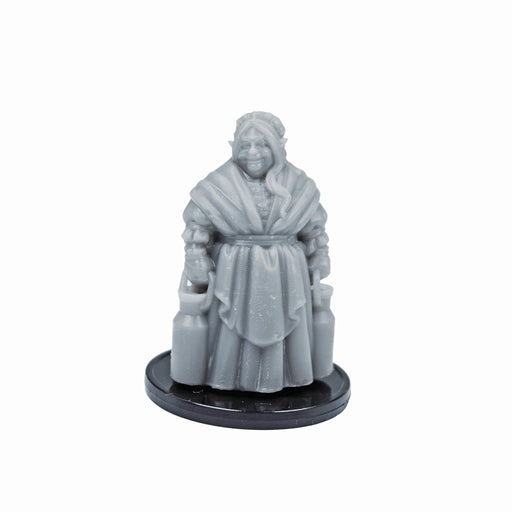 Dnd miniature Milk Maid is 3D Printed for tabletop wargaming minis and dnd figures-Miniature-Vae Victis- GriffonCo Shoppe