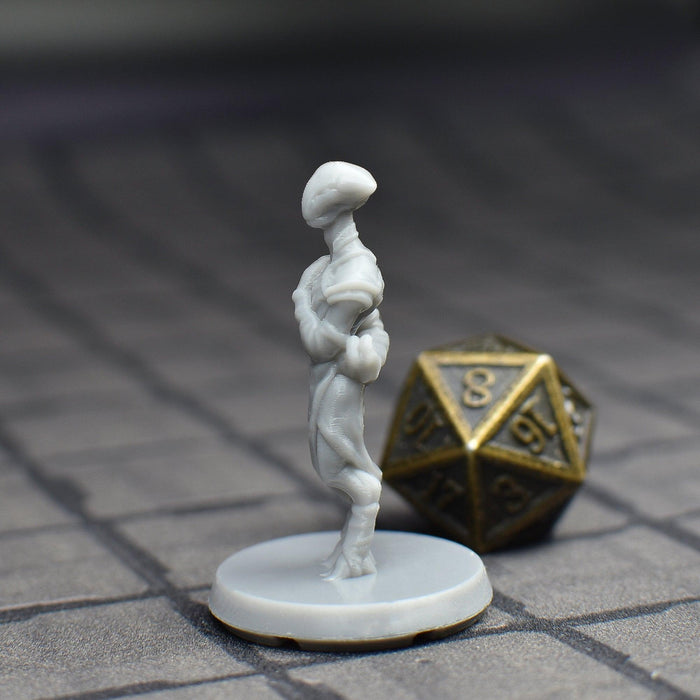 Dnd miniature Oquiar Diplomat is 3D Printed for tabletop wargaming minis and dnd figures-Miniature-EC3D- GriffonCo Shoppe