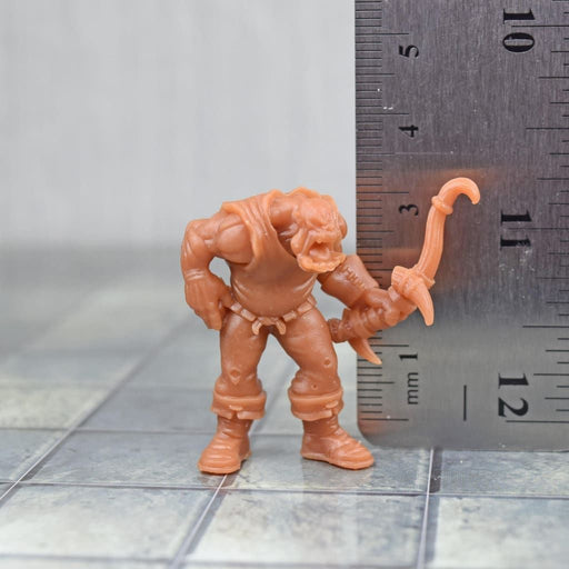 Dnd miniature Orc Archer - Down Horn Bow is 3D Printed for tabletop wargaming minis and dnd figures-Miniature-Duncan Shadow- GriffonCo Shoppe