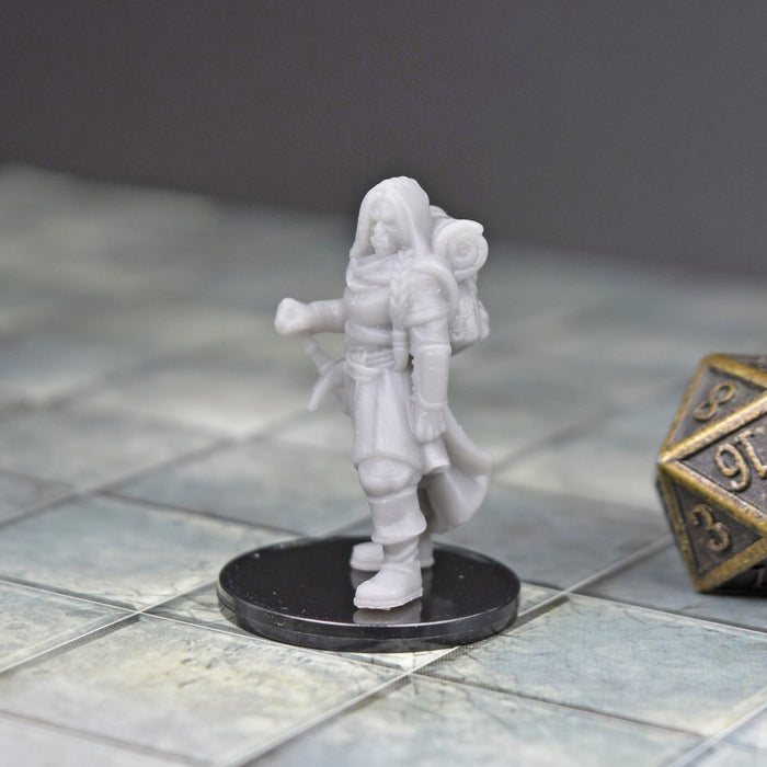 Dnd miniature Orc Ranger is 3D Printed for tabletop wargaming minis and dnd figures-Miniature-Vae Victis- GriffonCo Shoppe