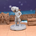 Dnd miniature Pirate Carrying Barrel is 3D Printed for tabletop wargaming minis and dnd figures-Miniature-EC3D- GriffonCo Shoppe