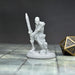 Dnd miniature Skeleton Two-Hand Sword is 3D Printed for tabletop wargaming minis and dnd figures-Miniature-Arbiter- GriffonCo Shoppe