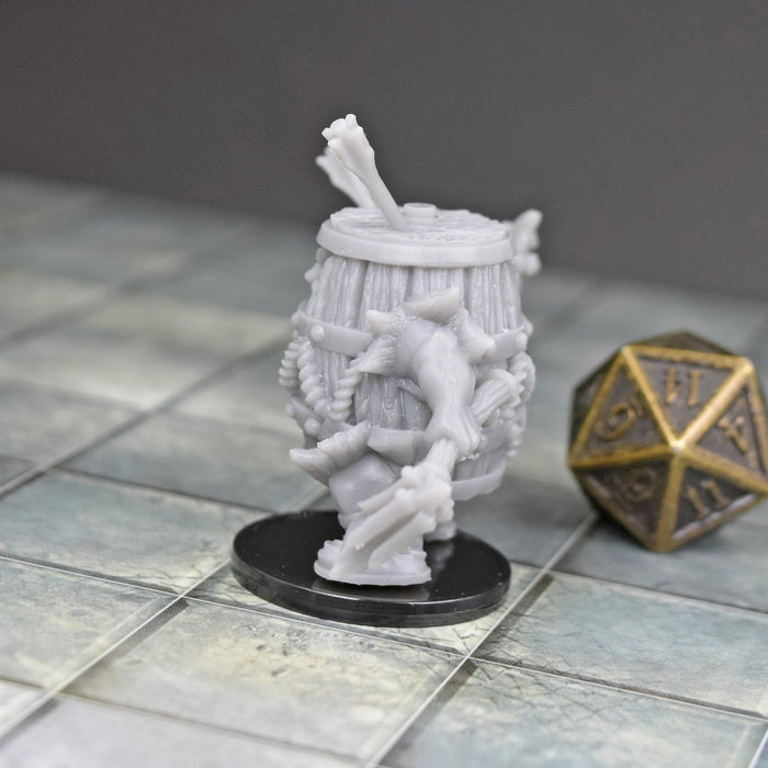 Dnd miniature funny dwarf is 3D Printed for tabletop wargaming minis and dnd figures-Miniature-Miniatures of Madness- GriffonCo Shoppe
