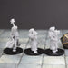 Dnd miniature set of Beagle Dog Clerics 3D Printed unpainted figures for tabletop wargaming-Miniature-Duncan Shadow- GriffonCo Shoppe