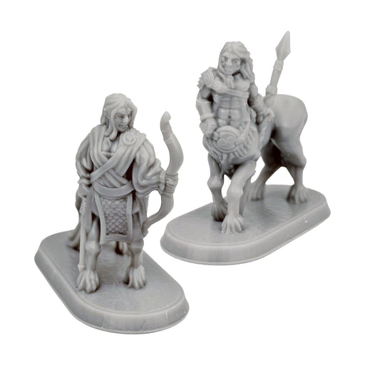 Dnd miniature set of Centaurs 3D Printed unpainted figures for tabletop wargaming-Miniature-Brite Minis- GriffonCo Shoppe