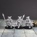 Dnd miniature set of Corgi Fighter with Spears 3D Printed unpainted figures for tabletop wargaming-Miniature-Duncan Shadow- GriffonCo Shoppe